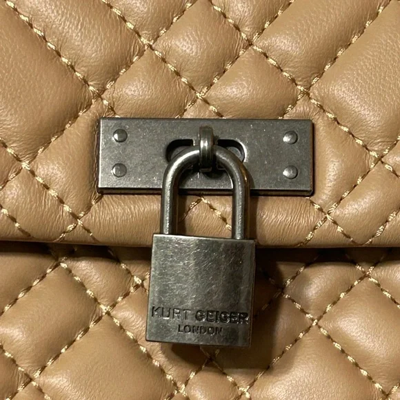 Kurt Geiger London mini Brixton Lock Leather Bag - Picture 13 of 15